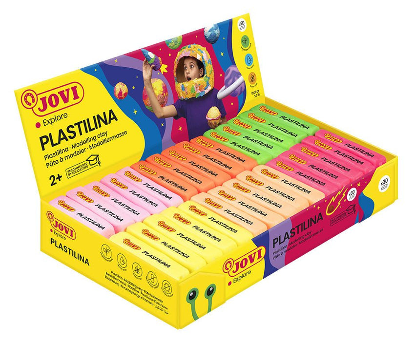 EAN 8412027003377 - Jovi 70P Pasta de modelar 1,66 kg Marrón, Verde, Verde claro, Naranja, Rosa, Rosa 1 pieza(s) imagen 2