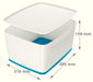 EAN 4002432116485 - Esselte 5216-10-36 Caja de almacenaje Rectangular Acrilonitrilo butadieno estireno (ABS) Azul, Blanco imagen 2
