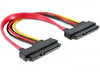 EAN 4043619844067 - DeLOCK Cable SATA 22pin / 22pin FM, 0.2m cable de SATA 0,2 m SATA 22-pin Rojo imagen 1