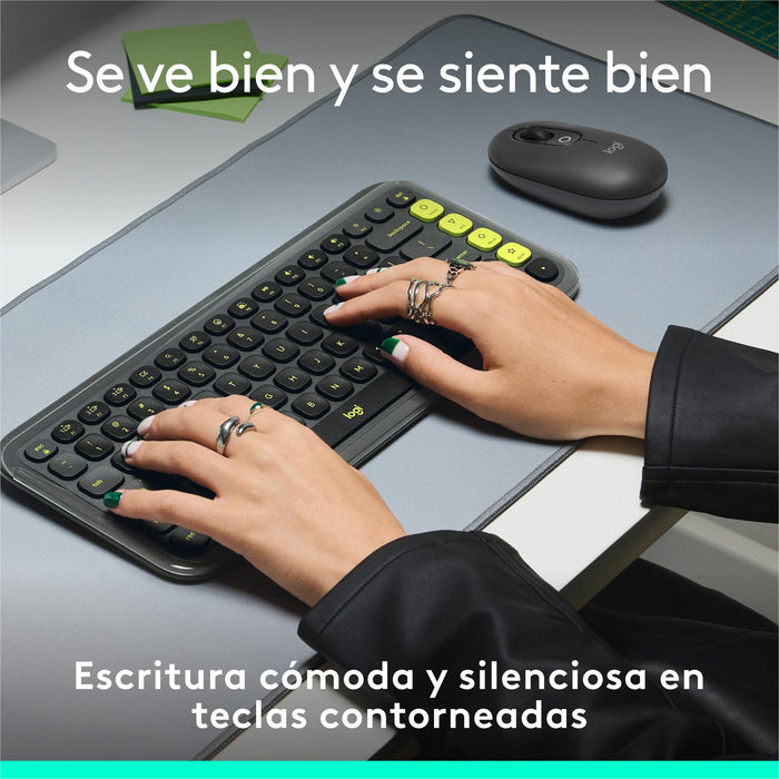 EAN 5099206127562 - Logitech 920-013068 teclado Universal Bluetooth QWERTY Español Grafito imagen 12