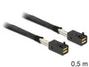 EAN 4043619833863 - DeLOCK 0.5m, Mini SAS HD x 4 SFF 8643 0,5 m Negro imagen 1