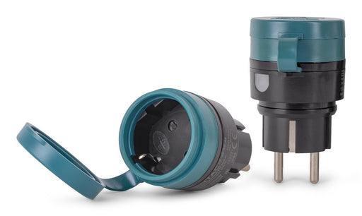 EAN 5999097996264 - Entac ES-2S-RC-44 adaptador de enchufe eléctrico Verde, Negro imagen 1