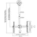 EAN 8057685309340 - Techly ICA-CPLB 946S soporte para pantalla de señalización 177,8 cm (70") Negro imagen 3