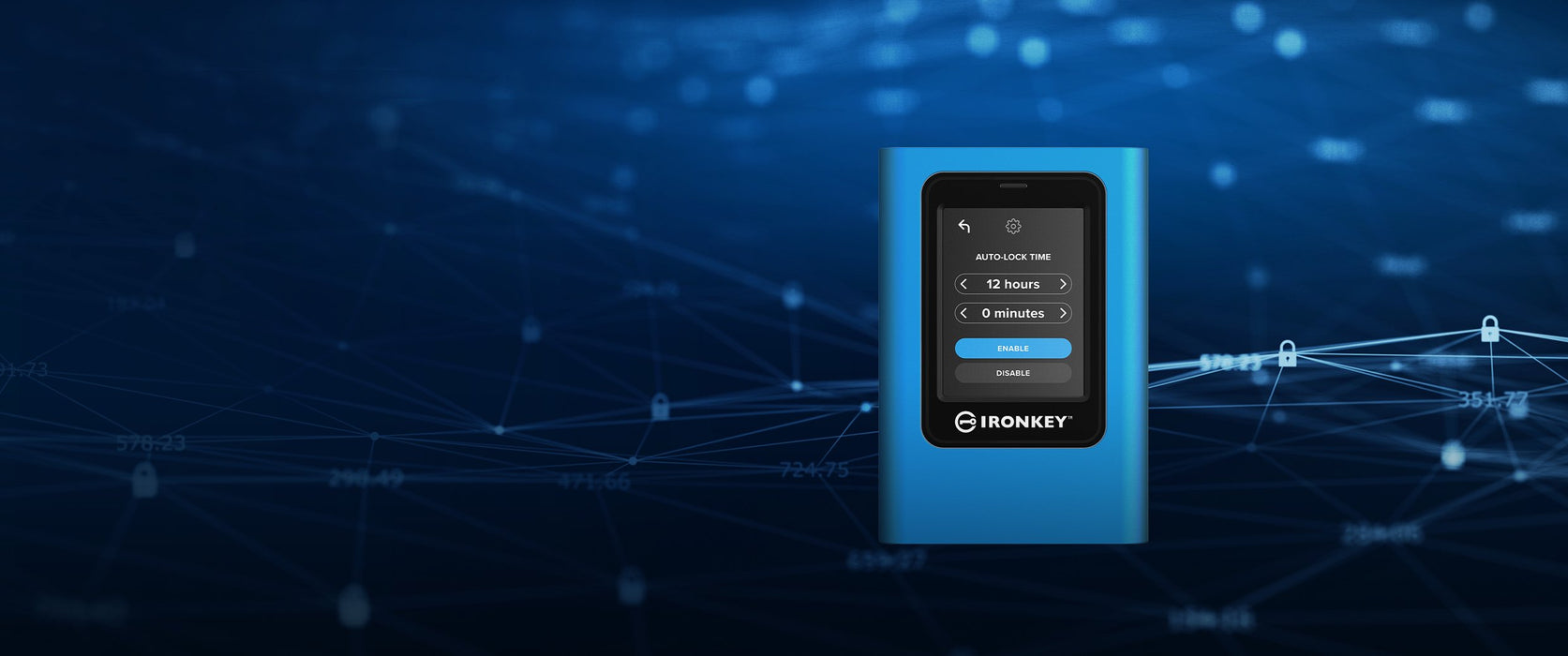 EAN 0740617341409 - Kingston Technology IronKey Vault Privacy 80 7,68 TB USB Tipo C 3.2 Gen 1 (3.1 Gen 1) Azul imagen 15