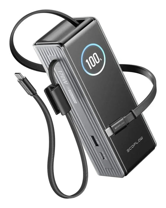 EAN 4895251653664 - EcoFlow EF-RAPID25K100W-S-EU batería externa 25000 mAh Negro, Plata imagen 4