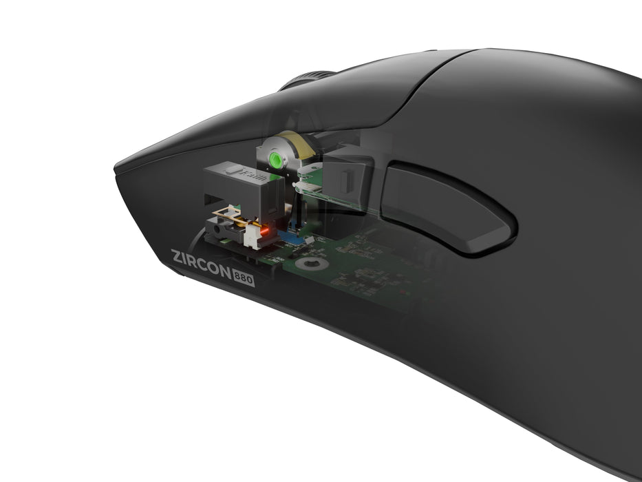 EAN 5901969449976 - GENESIS Zircon 880 ratón Juego Mano derecha RF Wireless + Bluetooth + USB Type-C Óptico 12000 DPI imagen 13