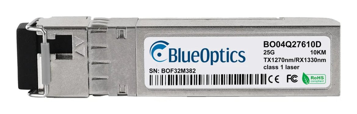 EAN 4063232340258 - BlueOptics BO04Q33640DIN red modulo transceptor Fibra óptica 25000 Mbit/s SFP28 imagen 1