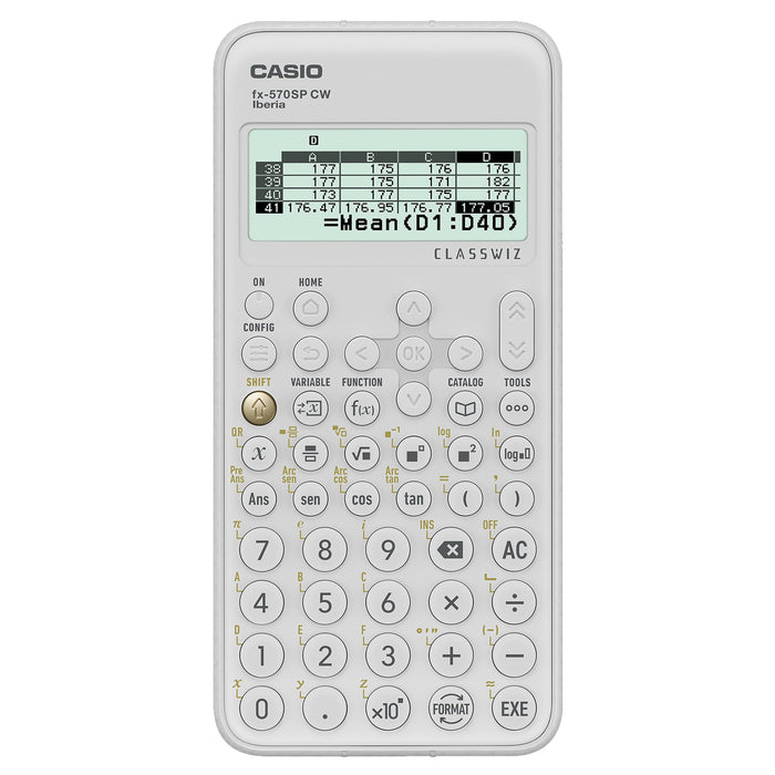 EAN 4549526615689 - Casio FX-570SPX CW calculadora Bolsillo Calculadora científica Blanco imagen 1