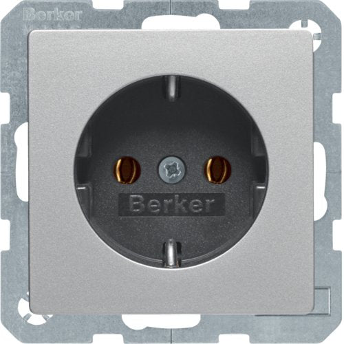 EAN 4011334443469 - Hager 47436084 toma de corriente Tipo F Aluminio imagen 1