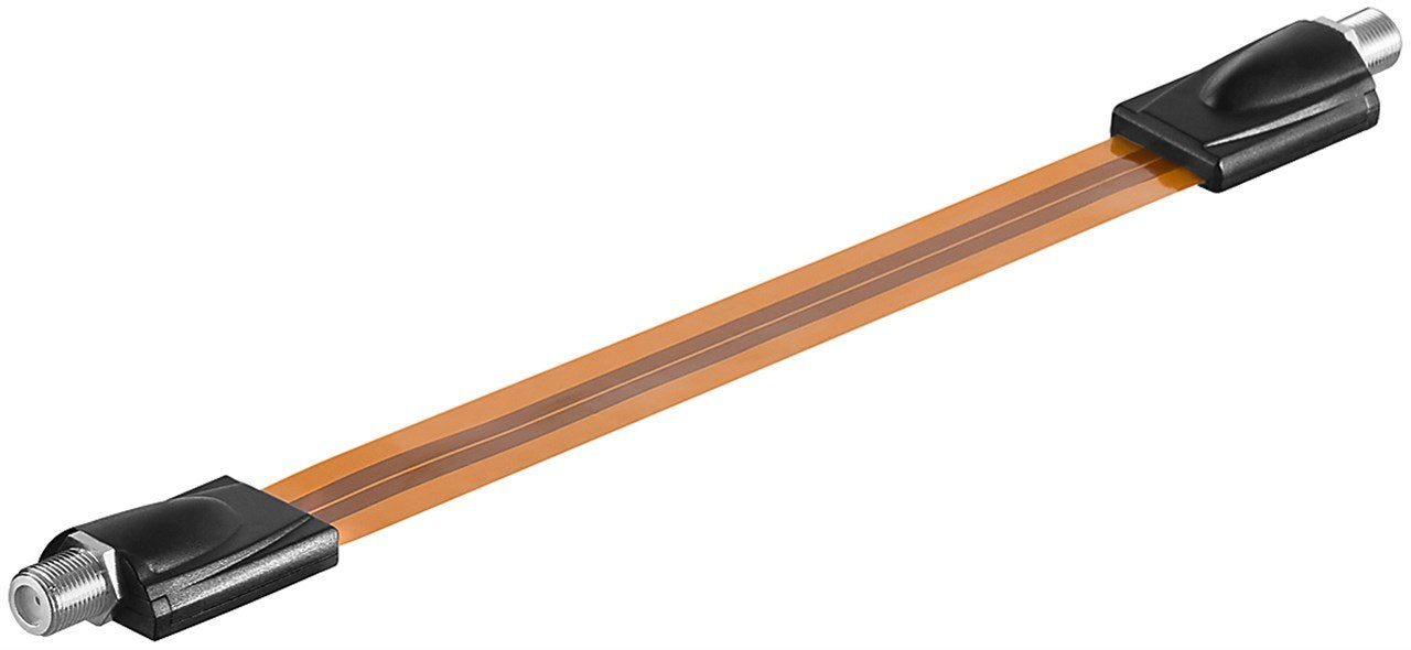 EAN 4040849119538 - Goobay 11953 cable coaxial 0,2 m Tipo F Marrón imagen 4