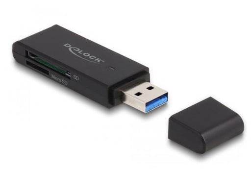 EAN 4043619910021 - DeLOCK 91002 lector de tarjeta Negro imagen 1