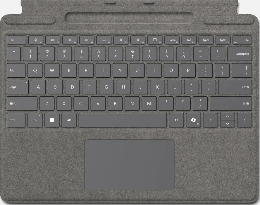 EAN 196388357956 - Microsoft Surface Pro Keyboard with pen storage for Business Microsoft Cover port Platino imagen 1