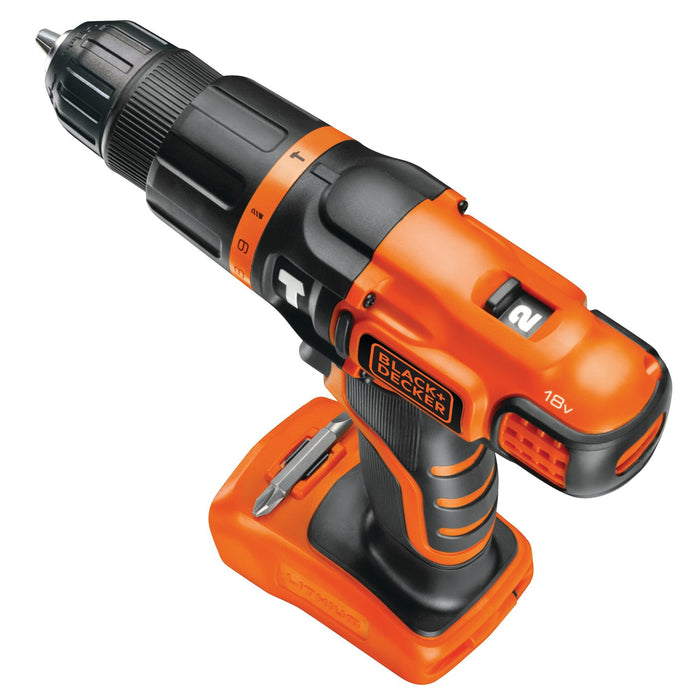 EAN 5035048562086 - Black & Decker BDCH188N-XJ taladro 1350 RPM Negro, Naranja imagen 3