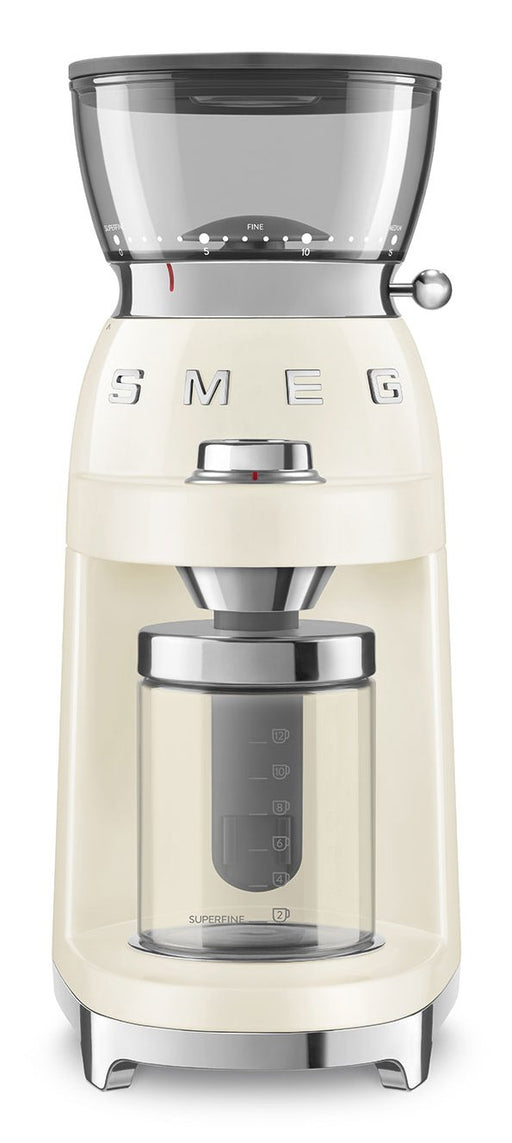 EAN 8017709355272 - Smeg CGF03CREU molinillo de café 150 W Crema de color imagen 1