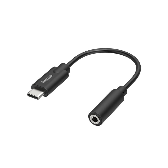 EAN 4047443437198 - Hama 00200318 cable de teléfono móvil Negro USB C 3,5mm imagen 1