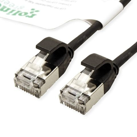 EAN 7630049624641 - ROLINE GREEN 21.44.3350-100 cable de red Negro 0,15 m Cat6a U/FTP (STP) imagen 2