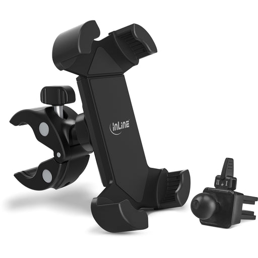 EAN 4043718296200 - InLine 23156F soporte Soporte pasivo Teléfono móvil/smartphone, Navegante Negro imagen 1