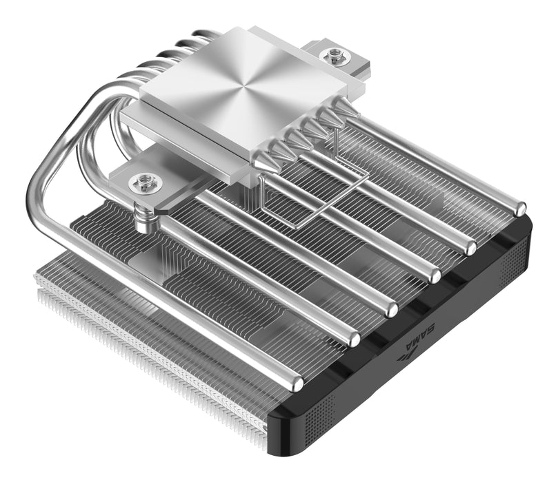 EAN 6930788487172 - SAMA Gears U60 Procesador Refrigerador de aire 12 cm Plata 1 pieza(s) imagen 3