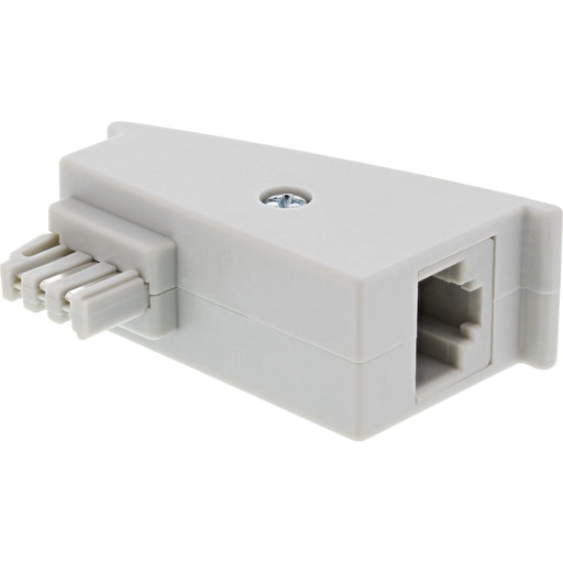EAN 4043718266340 - InLine 69949 cambiador de género para cable TAE-F RJ-45 Gris imagen 1