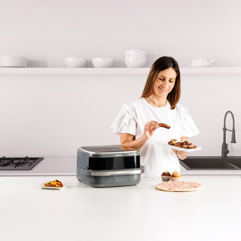 EAN 8414234730060 - Taurus 973006000 fabricante de pizza y hornos 1 Pizza(s) 2200 W Negro, Fucsia imagen 7