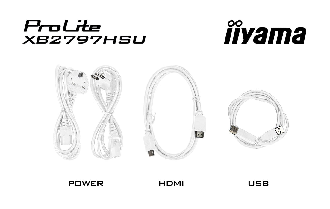 EAN 4948570125869 - iiyama ProLite XB2797HSU-W1 pantalla para PC 68,6 cm (27") 1920 x 1080 Pixeles Full HD LED Blanco imagen 19