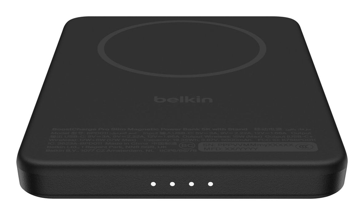 EAN 745883936328 - Belkin BPD011hqBK 5000 mAh Cargador inalámbrico Negro imagen 4