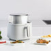 EAN 8414234739902 - Taurus Aero Crisp Spin Sencillo 6 L Independiente 1550 W Freidora de aire caliente Blanco imagen 3