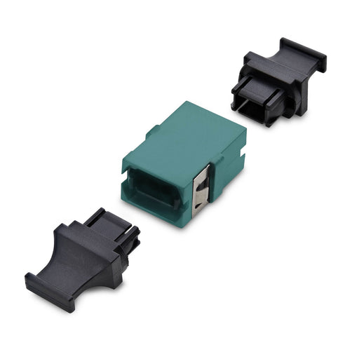 EAN 65030925228 - StarTech.com MPOSMAPCAQCOUPLER adaptador de fibra óptica MPO/MTP 1 pieza(s) Color aguamarina, Negro imagen 2