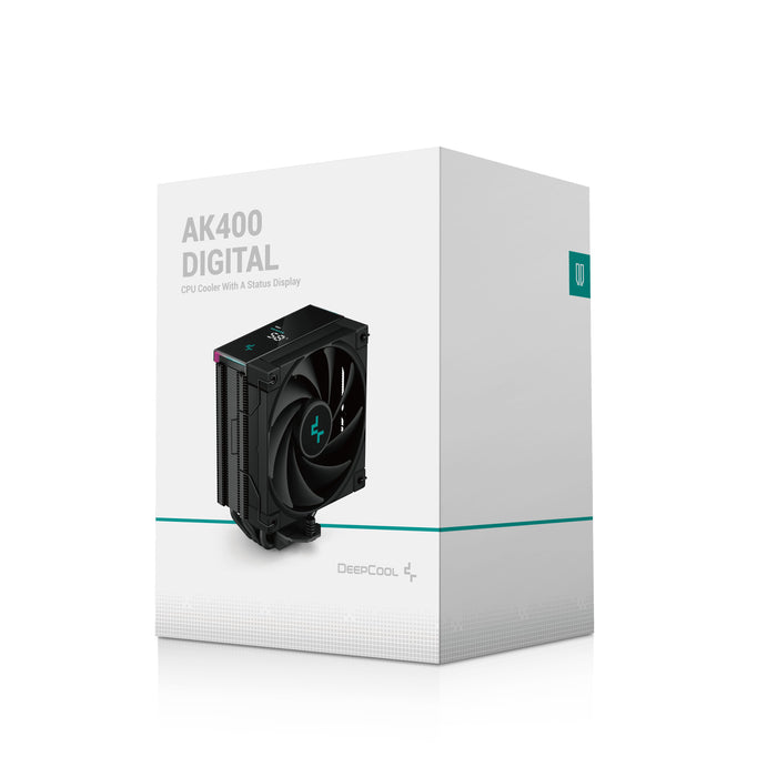 EAN 6933412728207 - DeepCool AK400 DIGITAL Procesador Refrigerador de aire 12 cm Negro 1 pieza(s) imagen 9