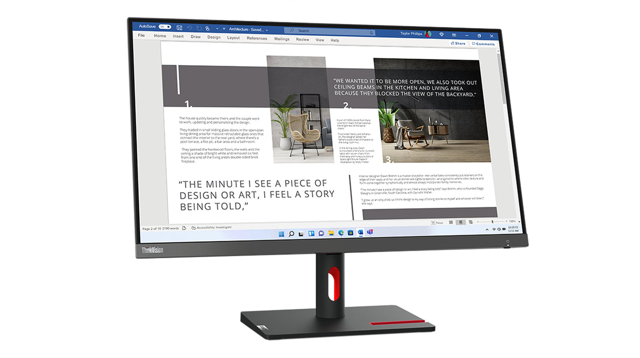 EAN 0196802905169 - Lenovo ThinkVision S27i-30 pantalla para PC 68,6 cm (27") 1920 x 1080 Pixeles Full HD LED Gris imagen 6