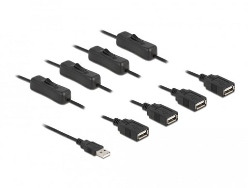 EAN 4043619868056 - DeLOCK 86805 cable de transmisión Negro USB A imagen 1