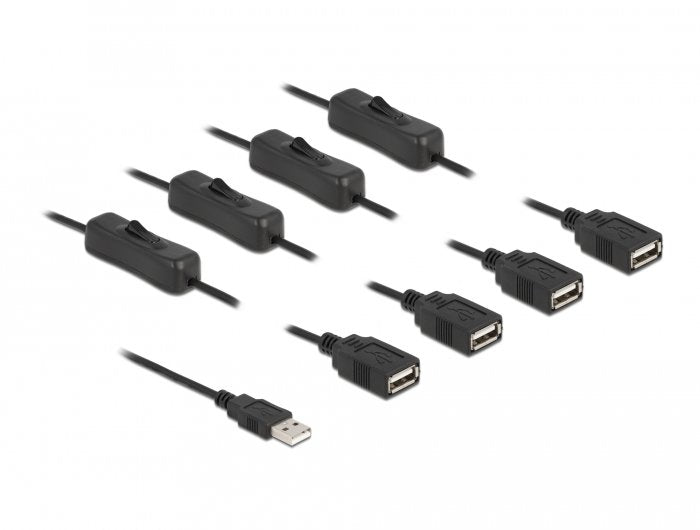 EAN 4043619868056 - DeLOCK 86805 cable de transmisión Negro USB A imagen 1