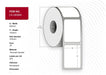 EAN 5704174980568 - Capture CA-LB5004 etiqueta de impresora Blanco imagen 1