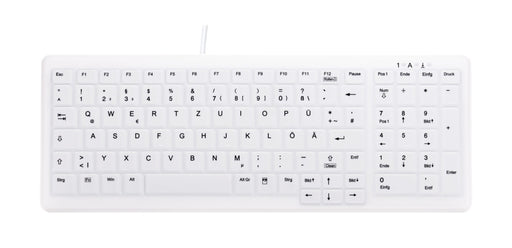 EAN 4025112098246 - CHERRY AK-C7000 teclado Médico USB QWERTZ Alemán Blanco imagen 1