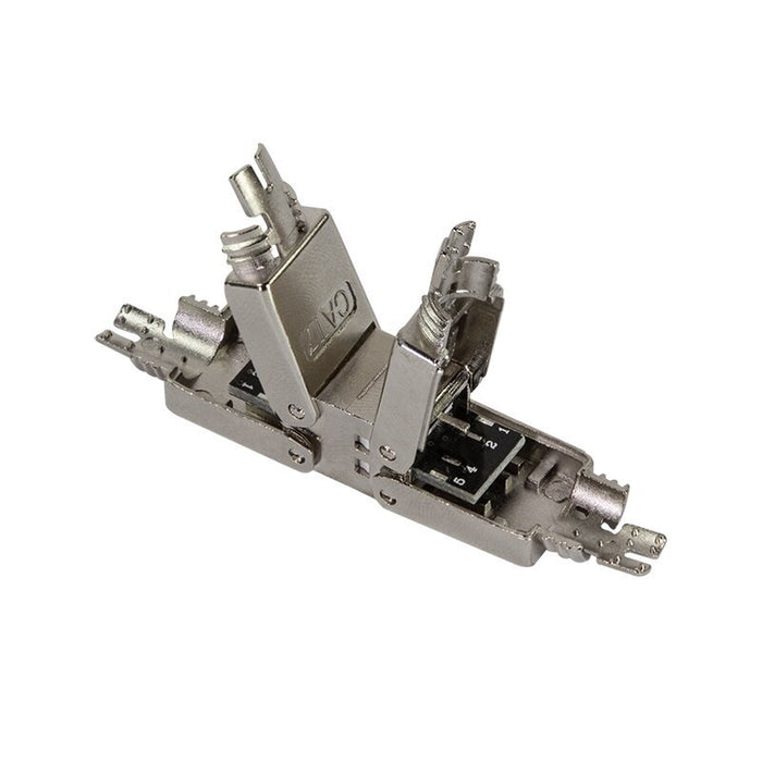 EAN 4052792067835 - LogiLink MP0057 conector Cat.6A, Cat.7, Cat.7A Metálico imagen 3