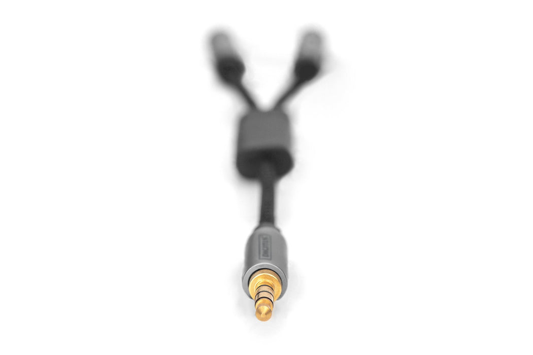 EAN 4016032481317 - Digitus DB-510310-002-S cable de audio 0,2 m 3,5mm 2 x 3.5mm Negro imagen 4