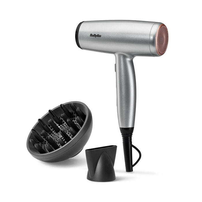 EAN 3030050197242 - BaByliss Cosmos D580DE secador 2100 W Acero satinado imagen 2