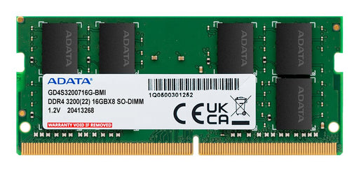EAN 4711085941183 - ADATA Gold módulo de memoria 16 GB 1 x 16 GB DDR4 3200 MT/s 260-pin SO-DIMM imagen 1