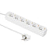 EAN 5711045977534 - Microconnect GRU0063WA base múltiple 3 m 6 salidas AC Blanco imagen 1