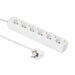 EAN 5715063049075 - Microconnect GRU0065WA base múltiple 5 m 6 salidas AC Blanco imagen 1