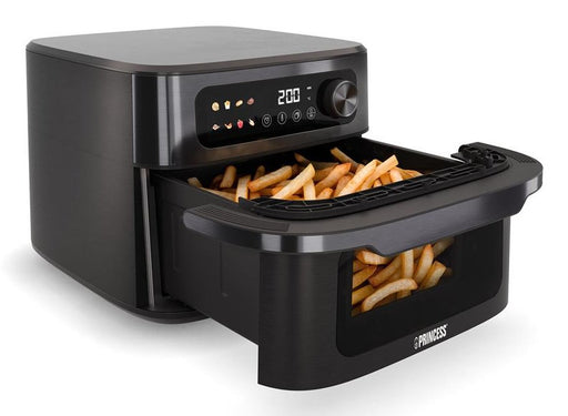 EAN 8711658520438 - Princess 182480 Sencillo 10 L Independiente 1700 W Freidora de aire caliente Negro imagen 2