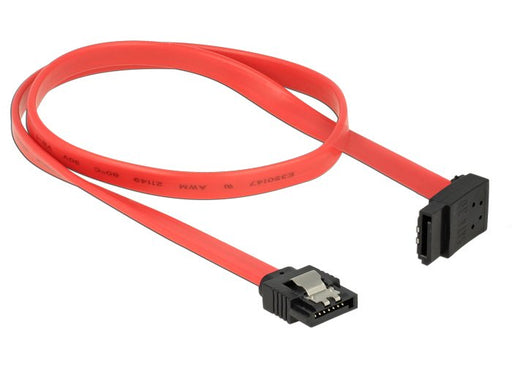 EAN 4043619839742 - DeLOCK 0.5m, 2xSATAIII cable de SATA 0,5 m SATA 7-pin Negro, Rojo imagen 2