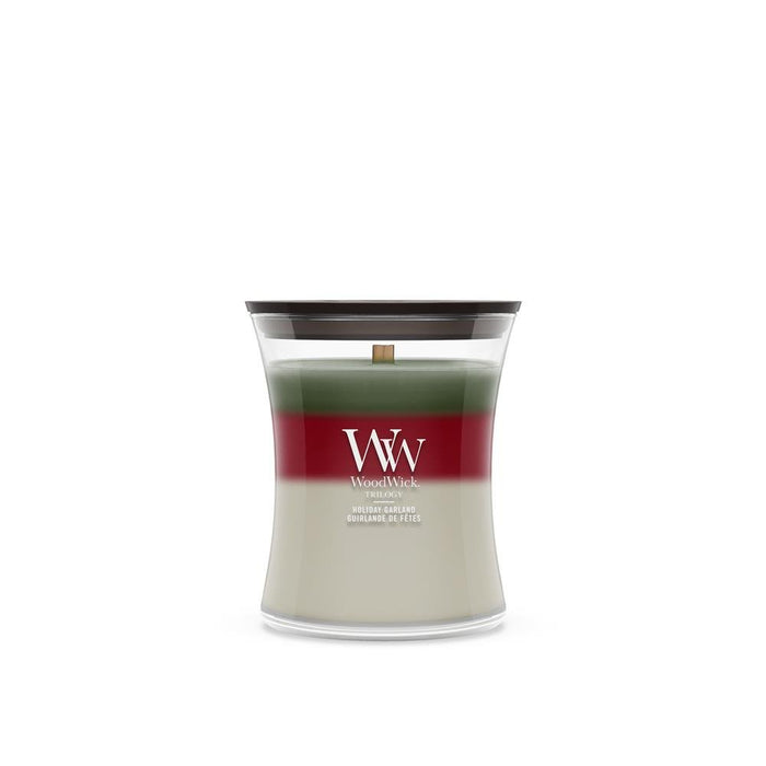 EAN 5038581194578 - WoodWick Holiday Garland vela Cilindro Madera Multicolor 1 pieza(s) imagen 1