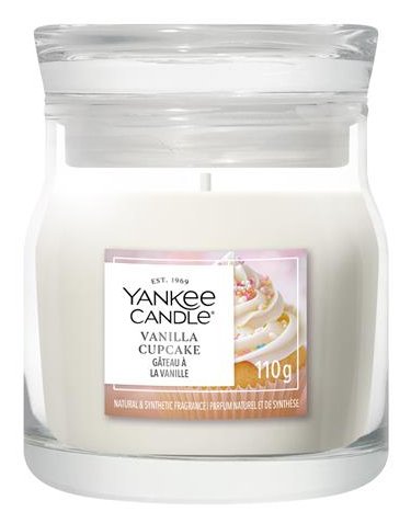 EAN 5038581190709 - Yankee Candle Vanilla Cupcake vela Alrededor Sweet, Spice Blanco 1 pieza(s) imagen 1