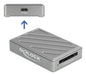 EAN 4043619910212 - DeLOCK 91021 lector de tarjeta USB4 Gen 3x2 Type-C Gris imagen 2