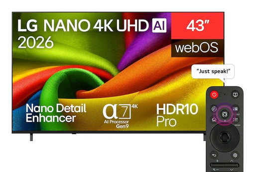 EAN 8806096738856 - LG NANO 4K UHD AI 43NU850B6LA 109,2 cm (43") 4K Ultra HD Smart TV Wifi Negro imagen 1