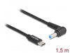 EAN 4043619879762 - DeLOCK 87976 cable de transmisión Negro 1,5 m USB C 5.5 x 1.7 mm imagen 2
