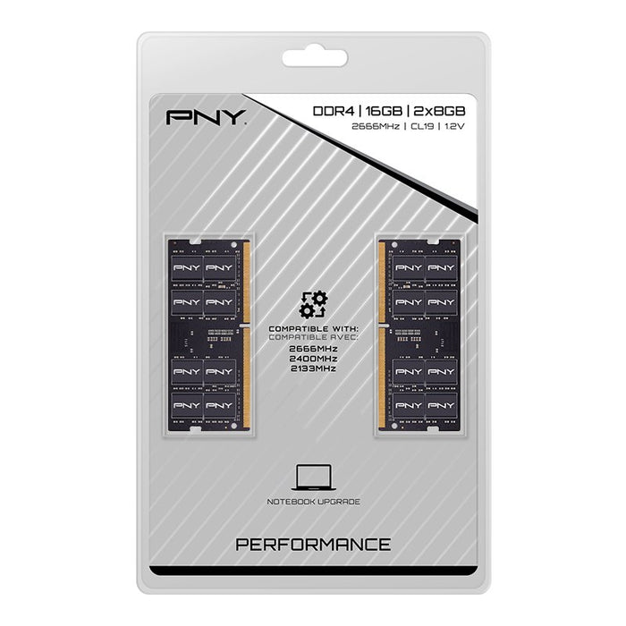 EAN 751492641997 - PNY MN16GK2D42666 módulo de memoria 16 GB 2 x 8 GB DDR4 260-pin SO-DIMM imagen 4