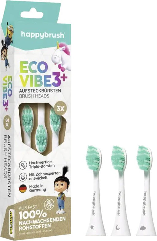 EAN 4260486336024 - happybrush ECO VIBE KIDS 3 pieza(s) Blanco imagen 1