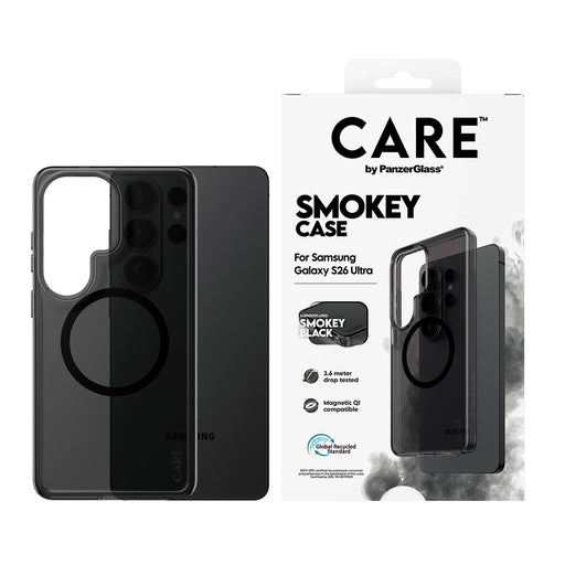 EAN 5715685034169 - PanzerGlass CARE™ by ® Urban Explorer Case Smokey w. Black Qi Samsung Galaxy S26 Ultra funda para teléfon imagen 2